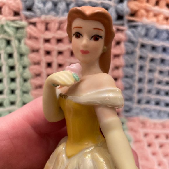 Other - SOLD in Bundle // Belle Disney Beauty and the Beast Ballroom Yellow Dress Figure